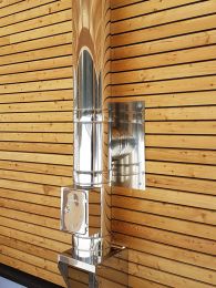 Edelstahlkamin DW Standard 180