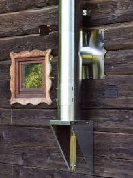 Edelstahlkamin DW Design 150